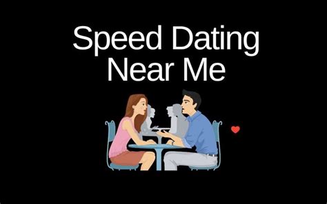 speed dating events near me